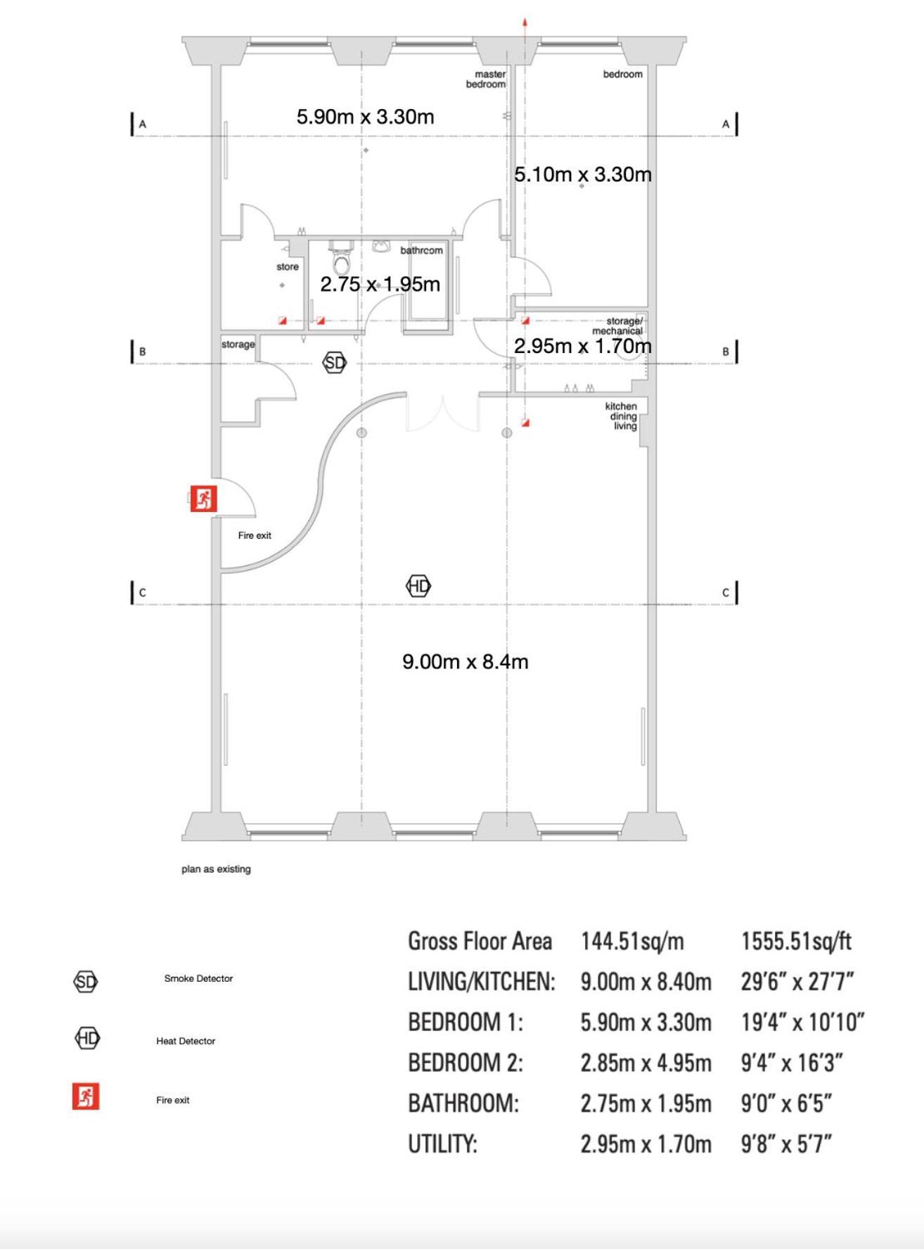 Loft Apartment Port Glasgow Extérieur photo